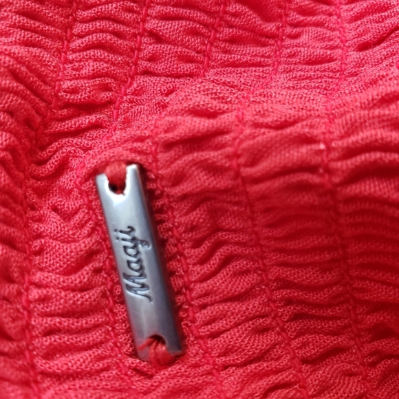 Maaji Red Maxi Dress - Picture 9 of 10